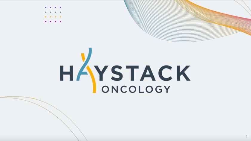 Haystack Oncology's $56M Series A Pitch Deck - All Slides